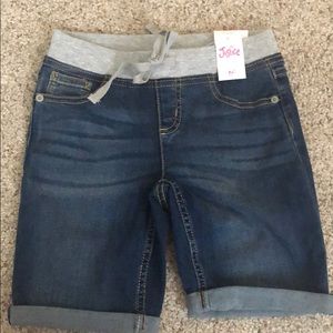 Justice Bermuda jean shorts-